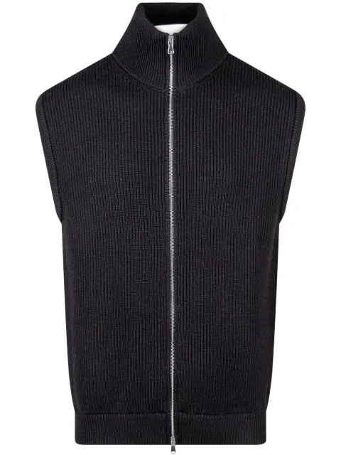 SEVEN GAUGE wool gilet