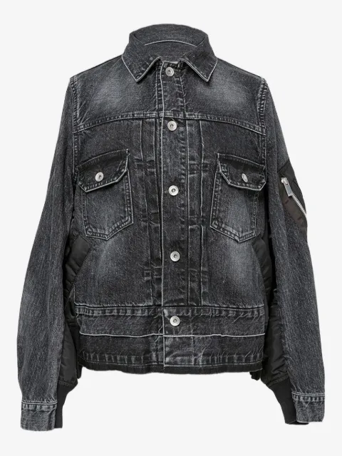 sacai denim jacket