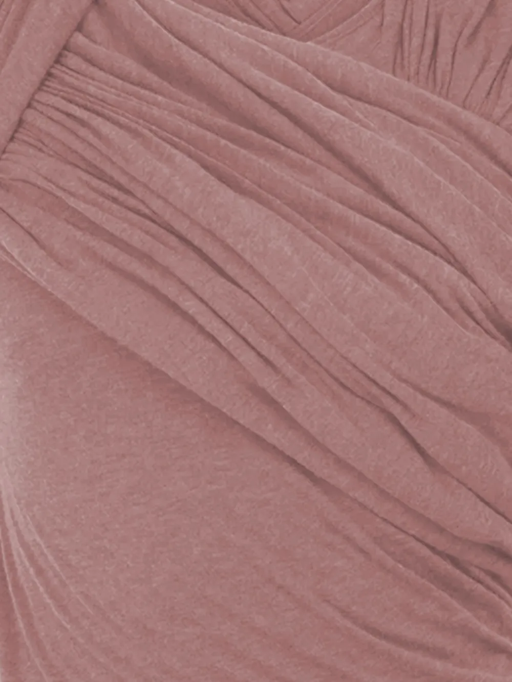Rick Owens Draped-shoulder Blouse In Pink
