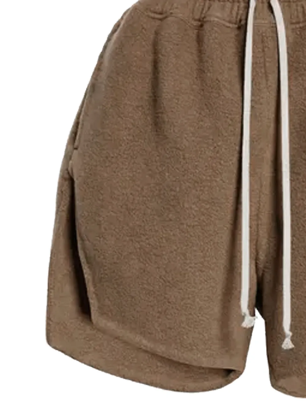 Rick Owens Shorts met trekkoord Bruin