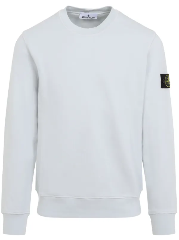 『STONE 』コンパスロゴパッチ スウェットシャツ Stone Island コンパスパッチ スウェットシャツ | ブルー
