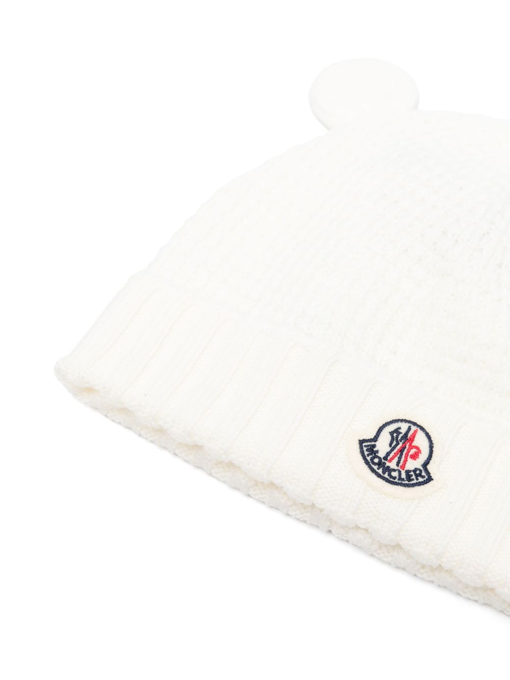 Moncler Enfant Tricot muts - Wit