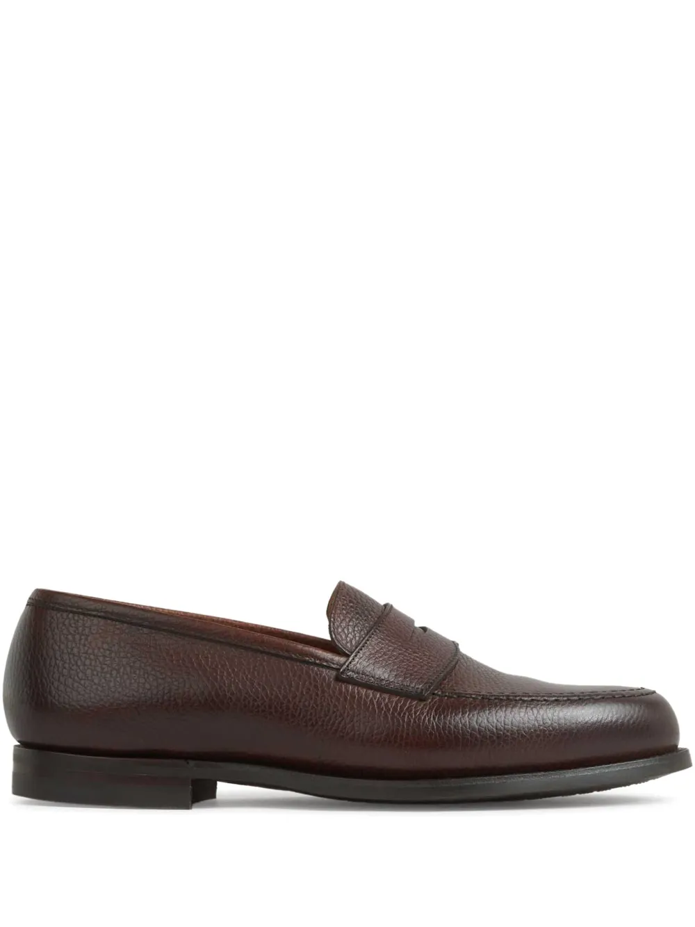 Crockett & Jones leather loafers Brown