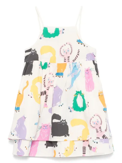 Stella McCartney Kids illustration-print dress