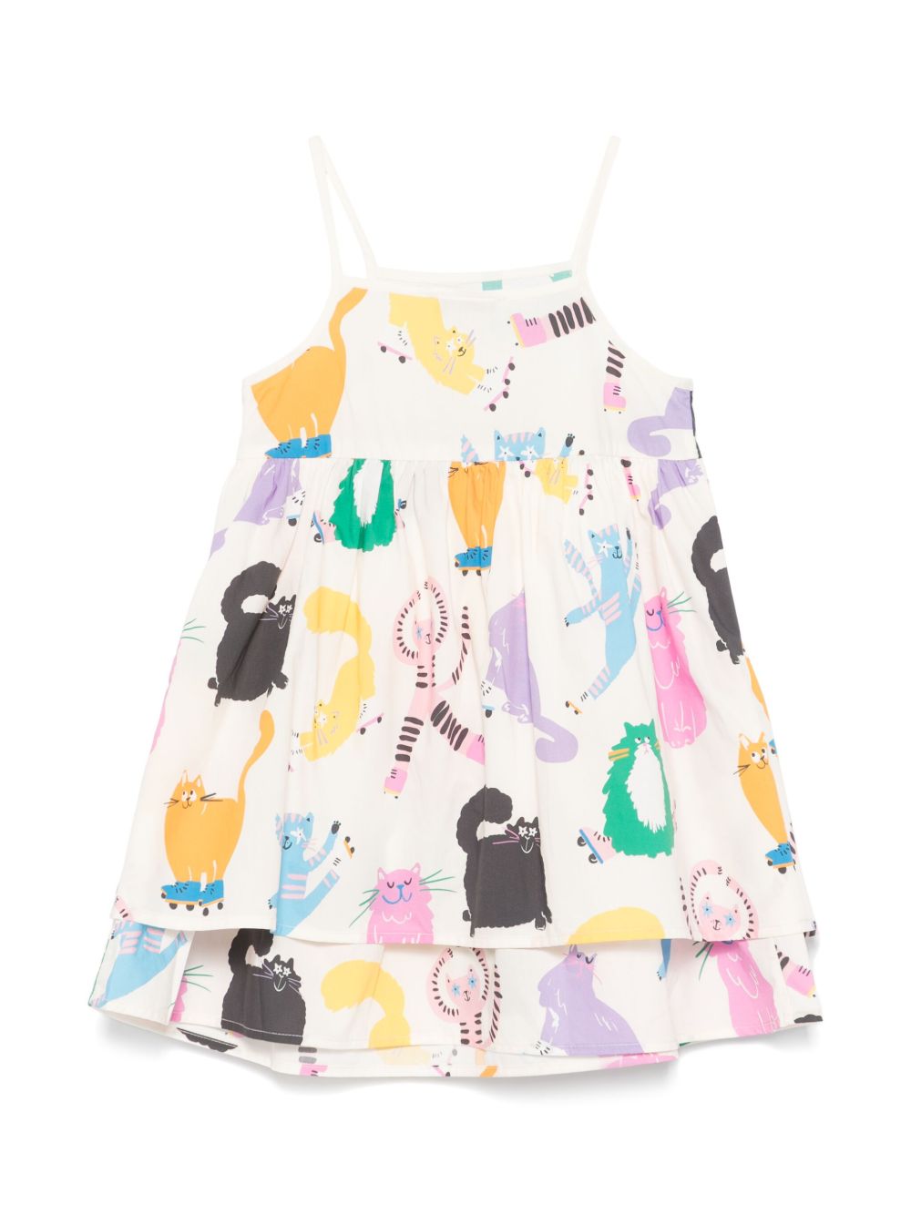 Stella McCartney Kids Jurk met print - Wit