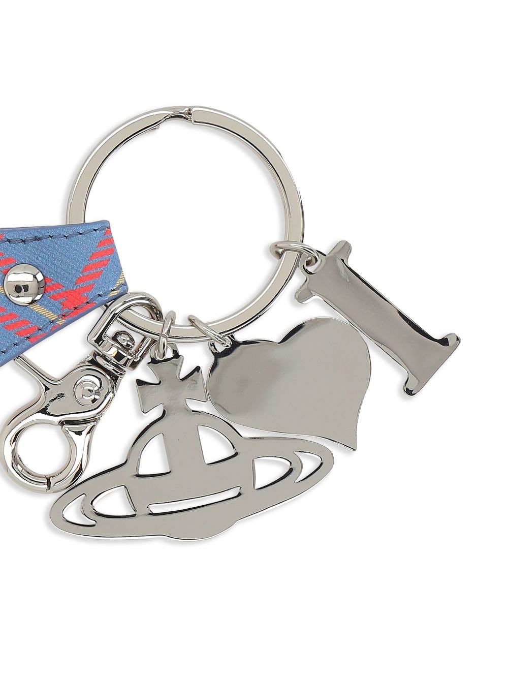 Vivienne Westwood I Love Orb keyring - Blue