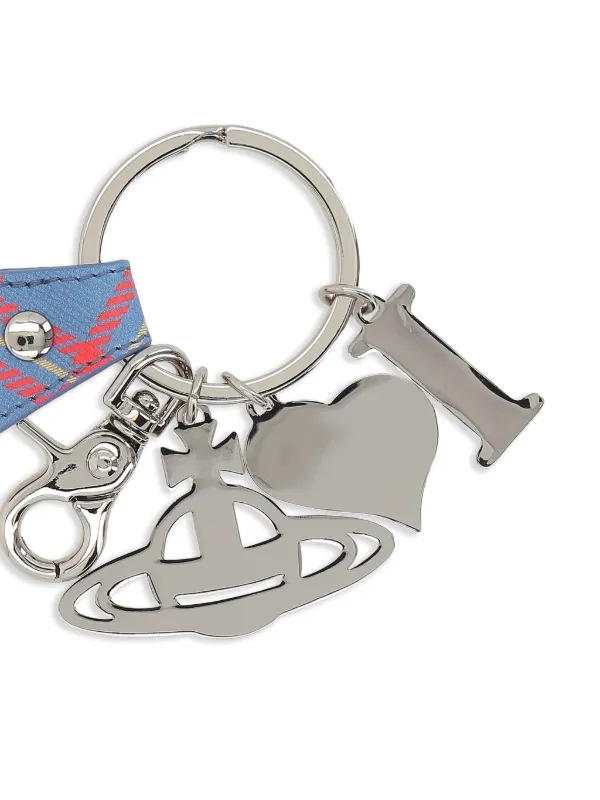 Vivienne Westwood★I Love Orb キーホルダー Vivienne Westwood I Love Orb キーホルダー | ブルー | FARFETCH JP