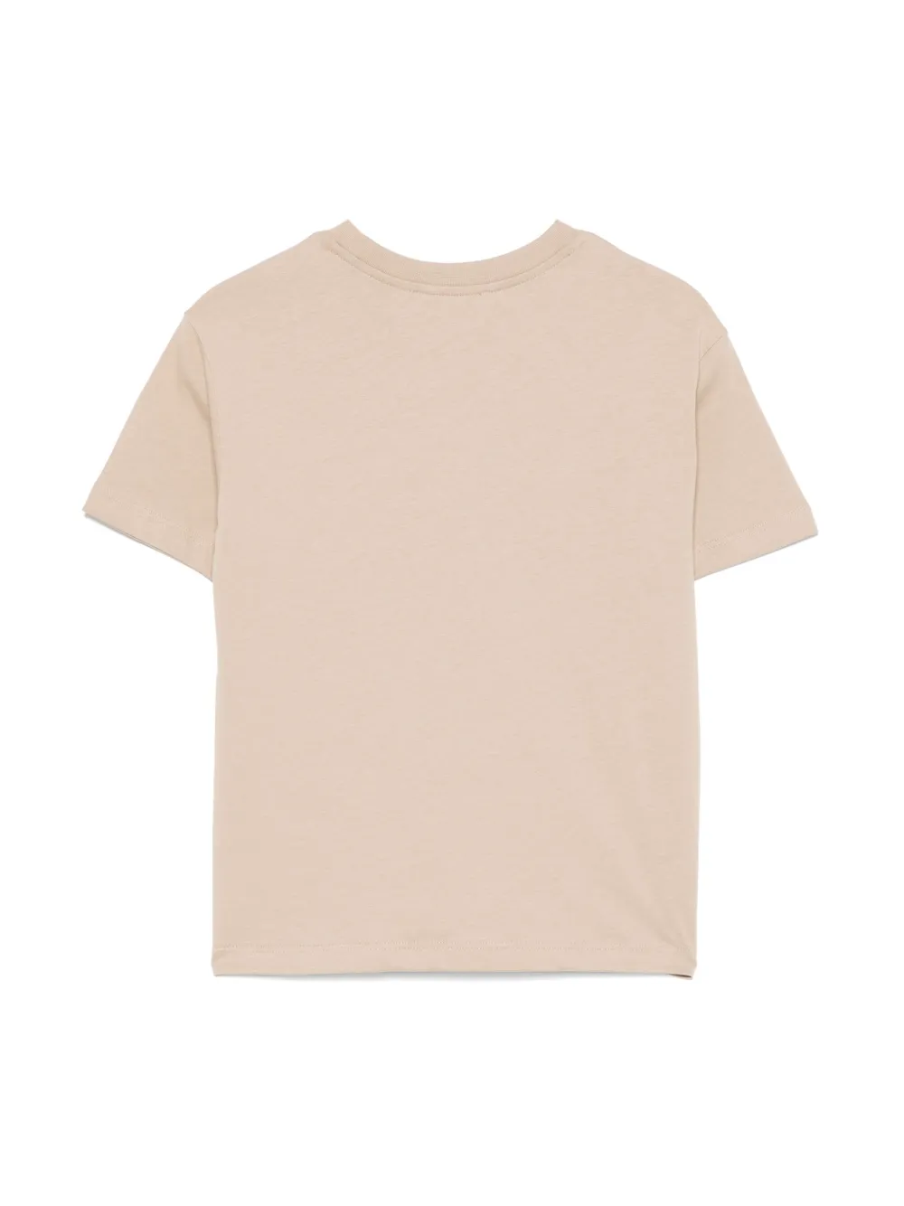 MSGM Kids T-shirt met logoprint - Beige