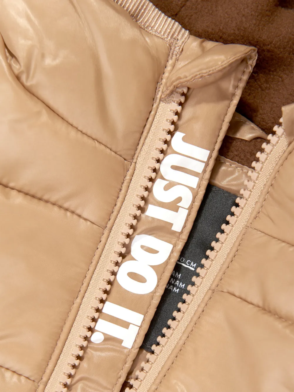 Nike Kids Gewatteerd jack Beige