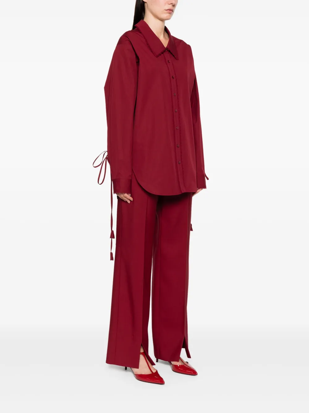 Gucci Katoenen blouse Rood