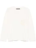 Kiko Kostadinov x Fox long-sleeves T-shirt - Neutrals