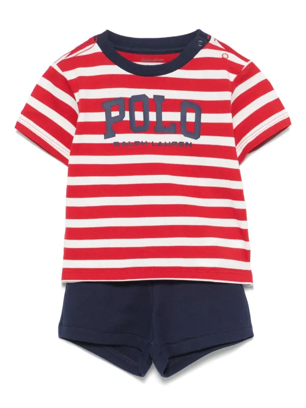 Crew Kids Striped Set - Red Crew Kids Striped Set - Red