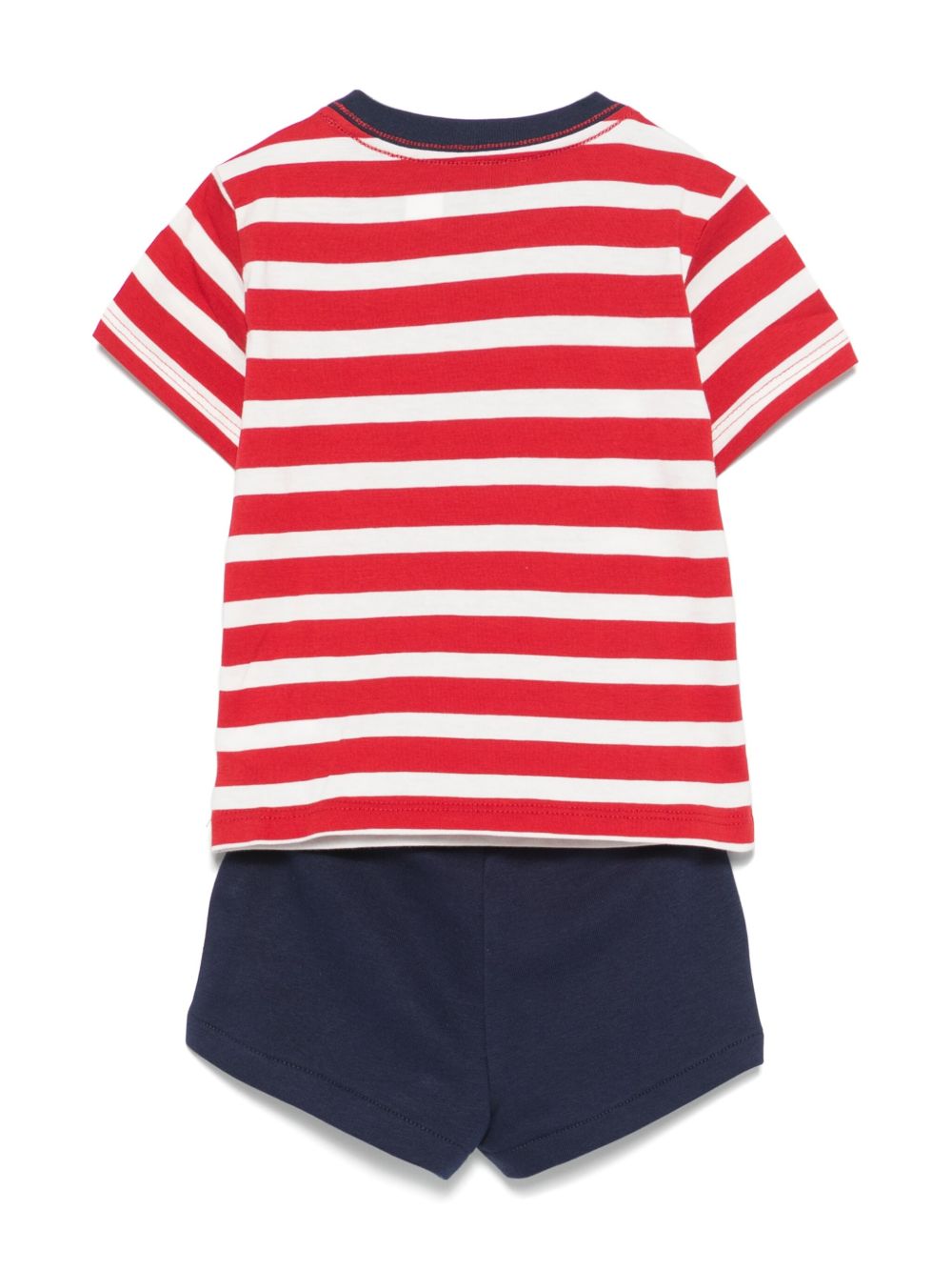 POLO RALPH LAUREN KIDS Gestreepte shorts - Rood