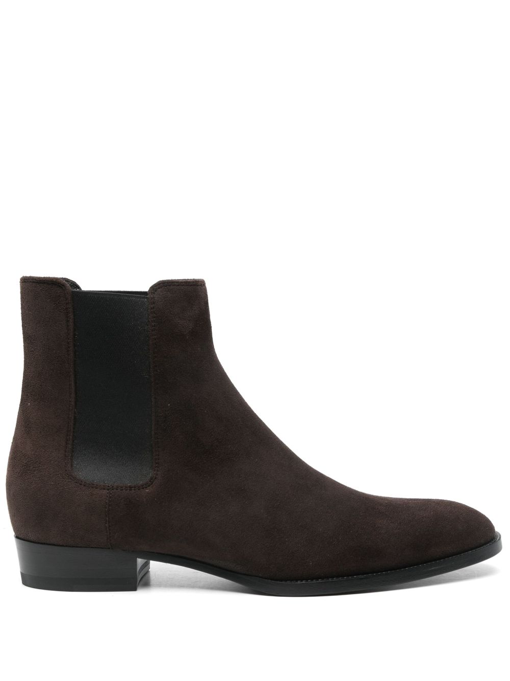 Saint Laurent Wyatt Chelsea boots Brown