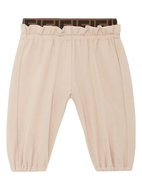 Fendi Kids Zucca-trim track pants