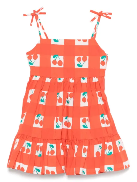 Stella McCartney Kids klänning med körsbärstryck