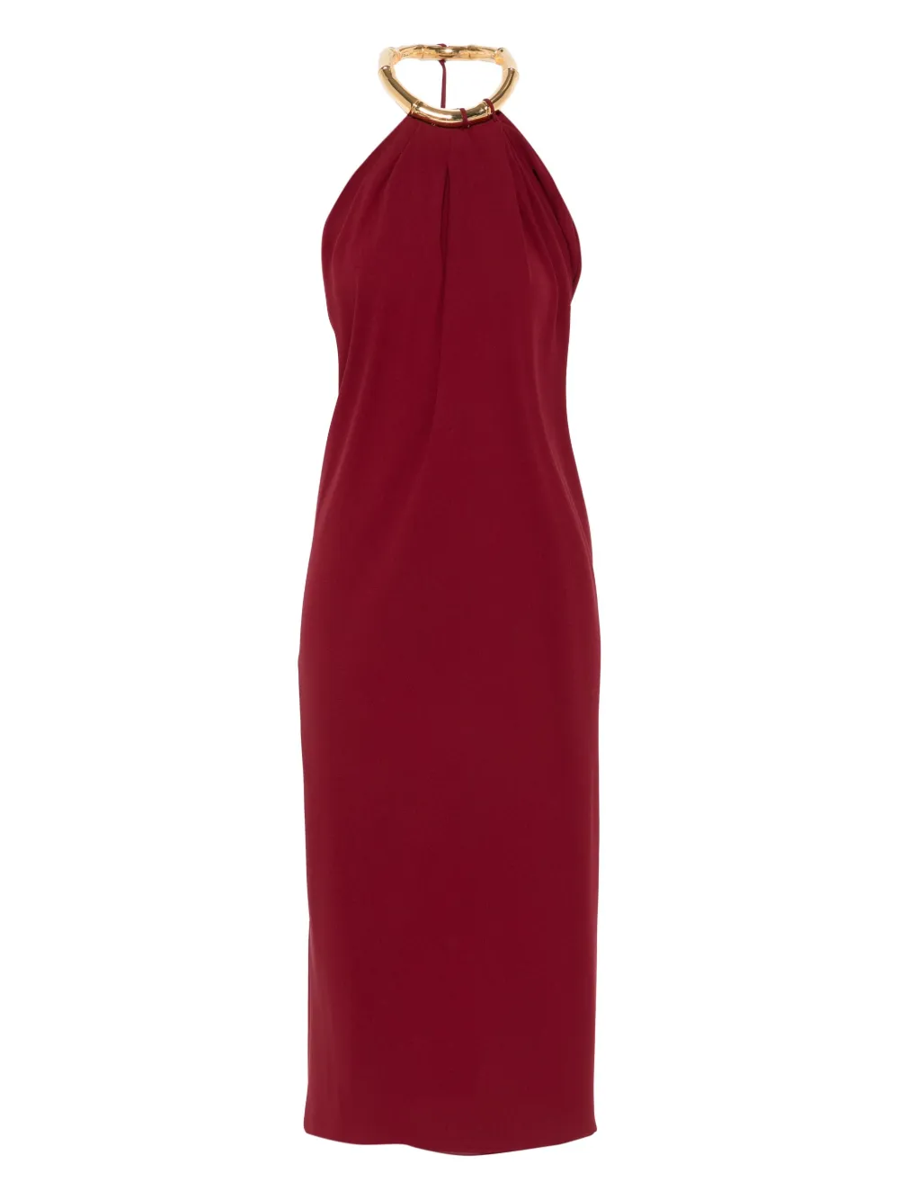 Gucci Silk Crepe Midi Dress