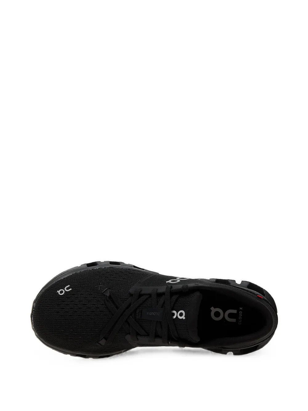 On Cloud X 4 sneakers met mesh Zwart