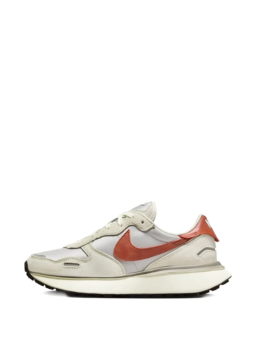 Nike Phoenix Waffle "Light Bone Light Smoke Grey Light Iron Ore Rugged Orange" sneakers Beige