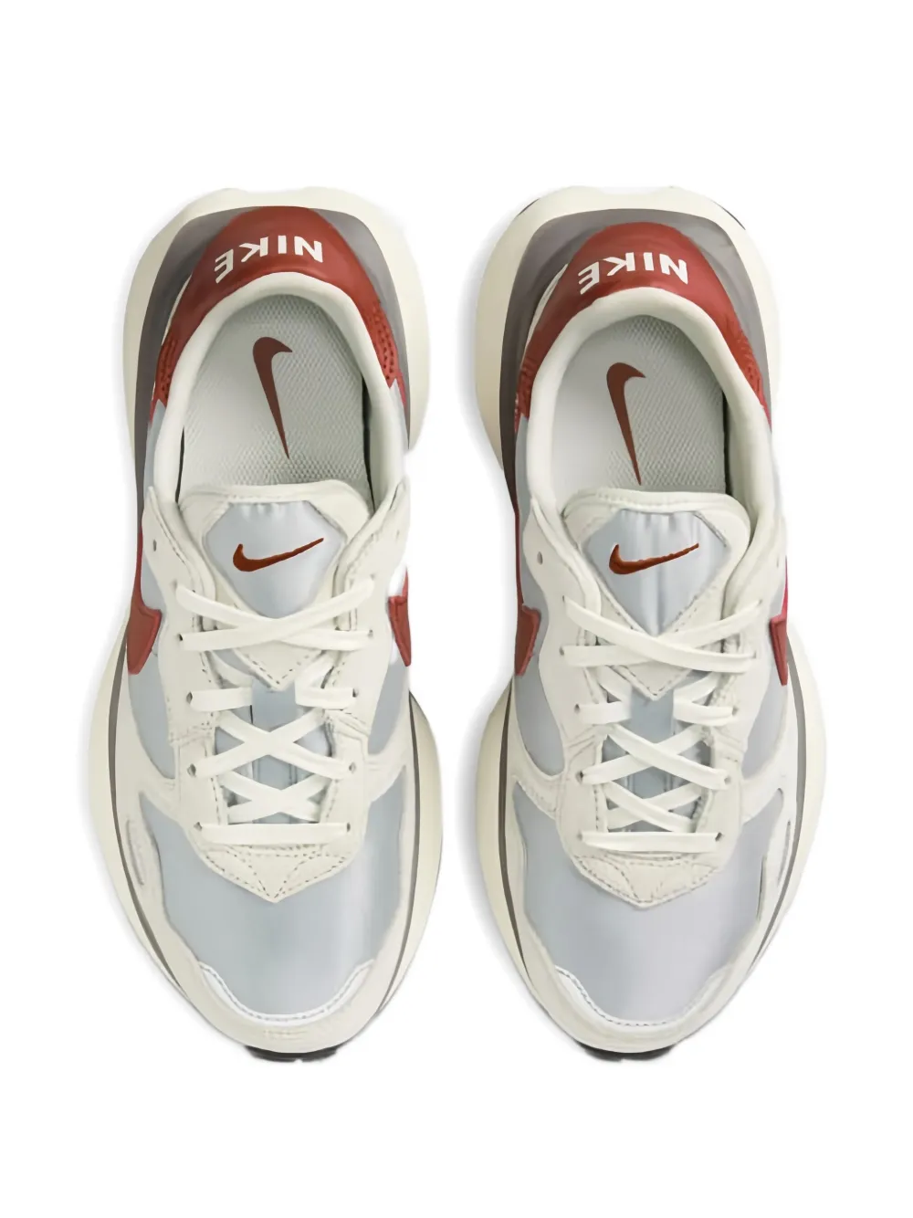 Nike Phoenix Waffle "Light Bone Light Smoke Grey Light Iron Ore Rugged Orange" sneakers Beige
