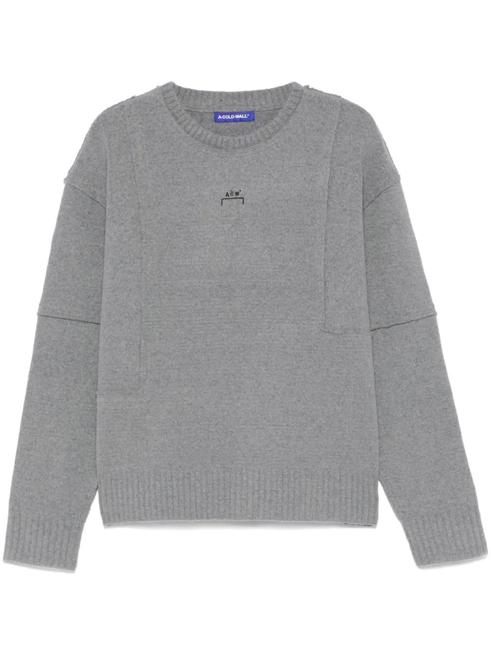 A-COLD-WALL* Construct sweater - Grey