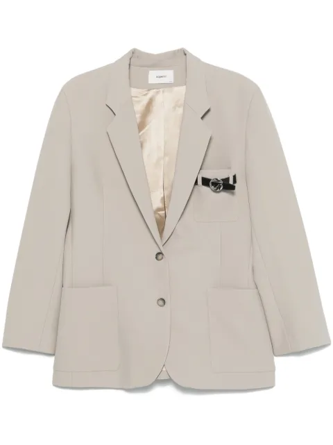 Coperni belted-pocket blazer
