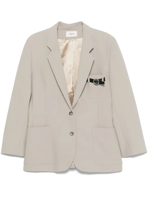 Blazer à poches ceinturées - Coperni - Modalova