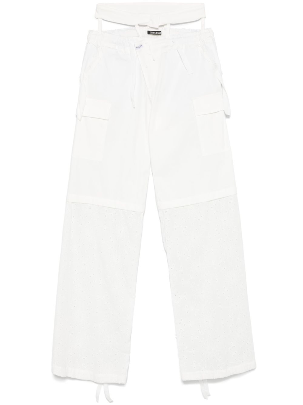 Ottolinger Cargo broek Wit