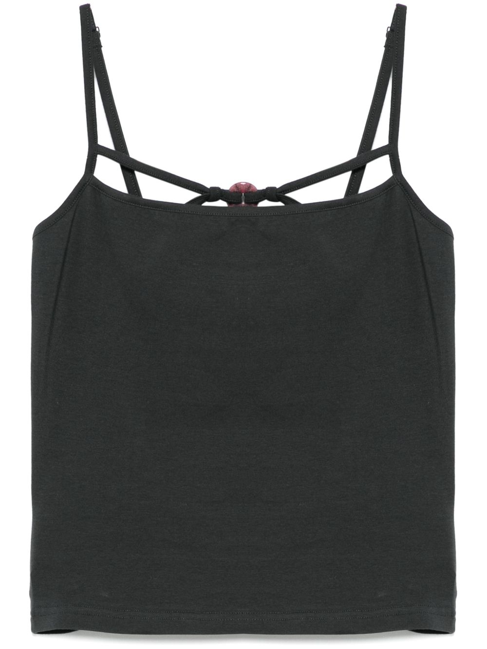 Ottolinger Tanktop met bedel Zwart