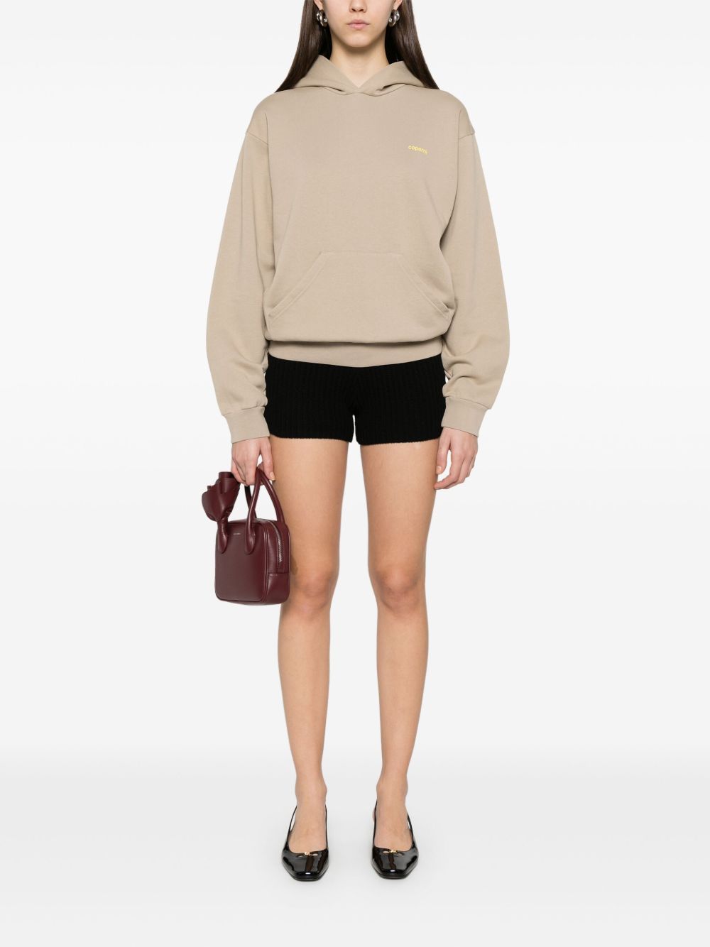 Coperni Horn hoodie - Beige