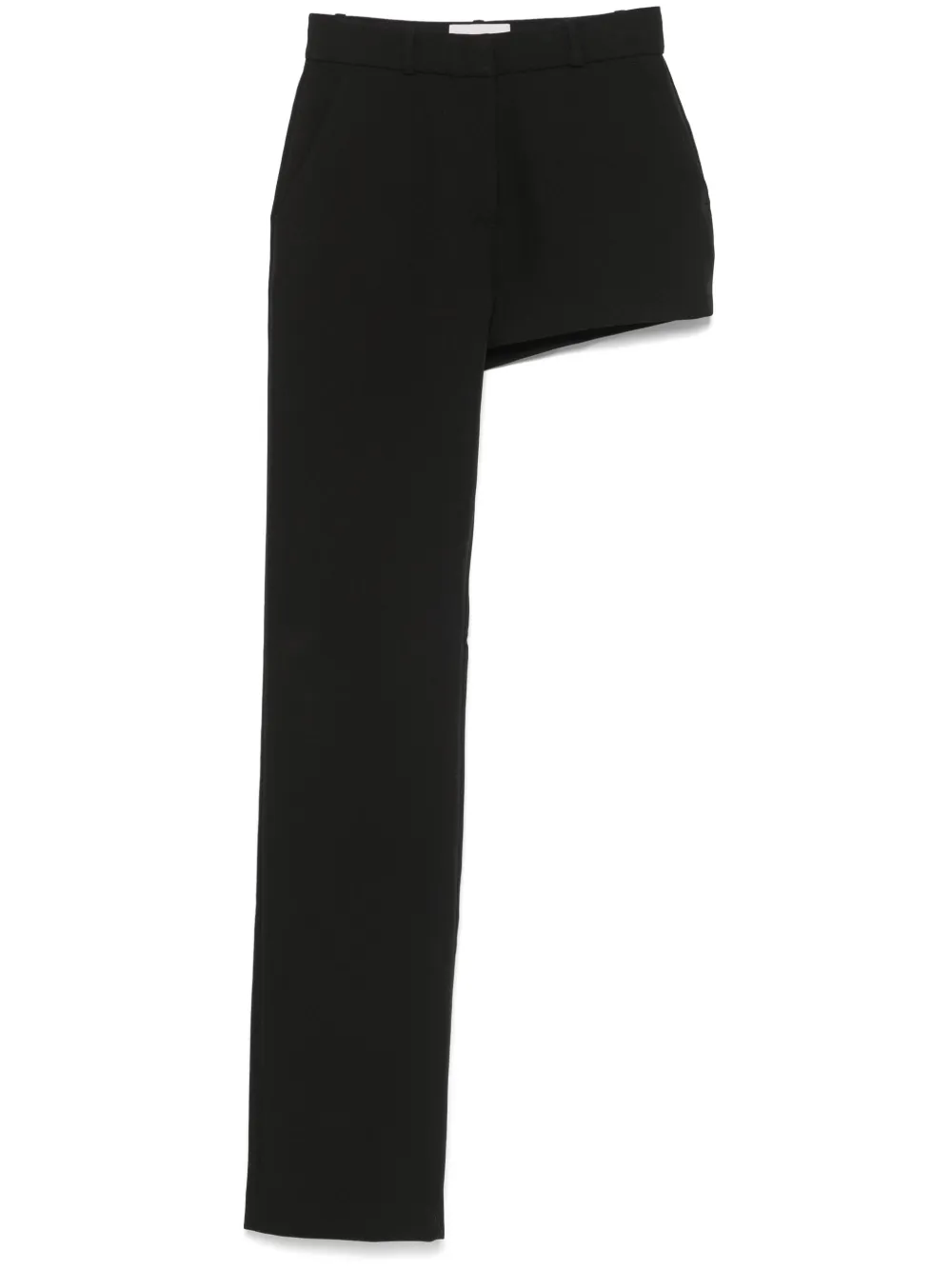 one-leg trousers