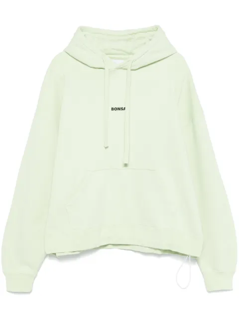 Bonsai logo-print hoodie