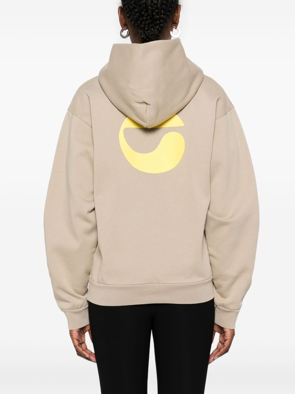 COPERNI LOGO-PRINT HOODIE