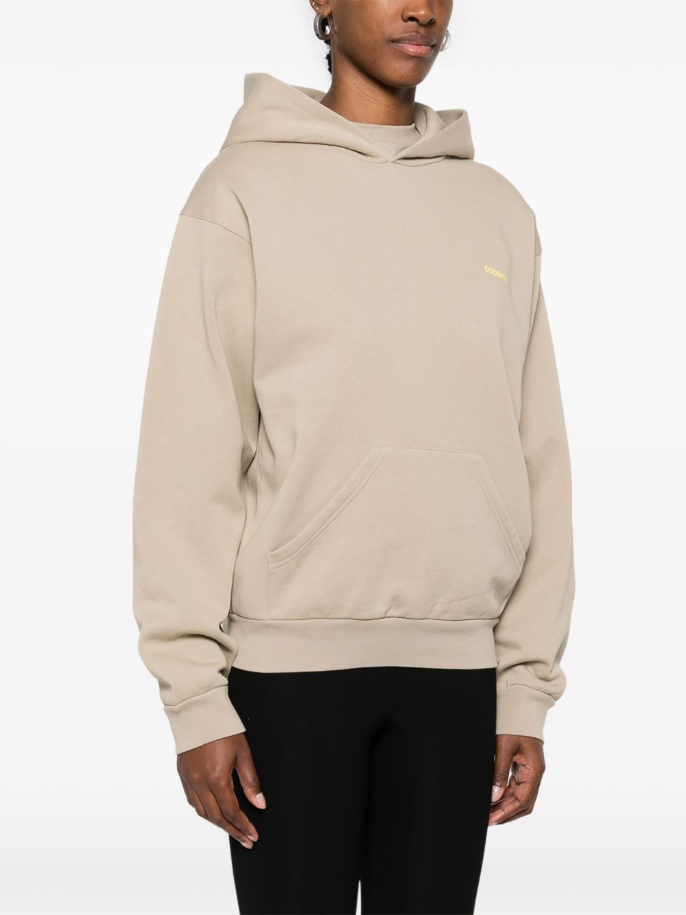 COPERNI LOGO-PRINT HOODIE