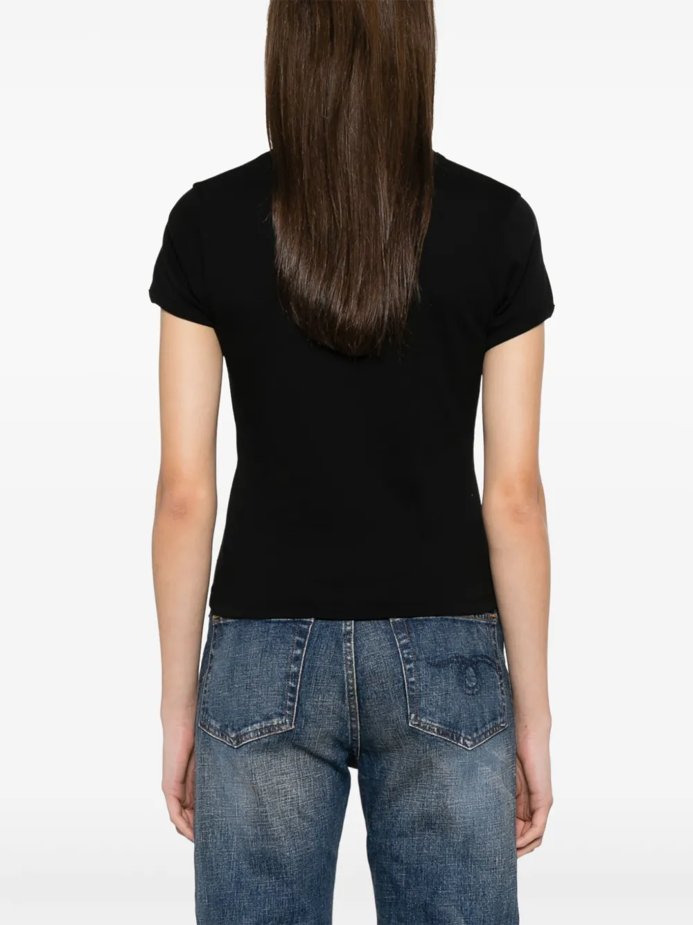 Coperni T-shirt met logoprint Zwart