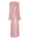 LAPOINTE sequin-embellished maxi skirt - Pink