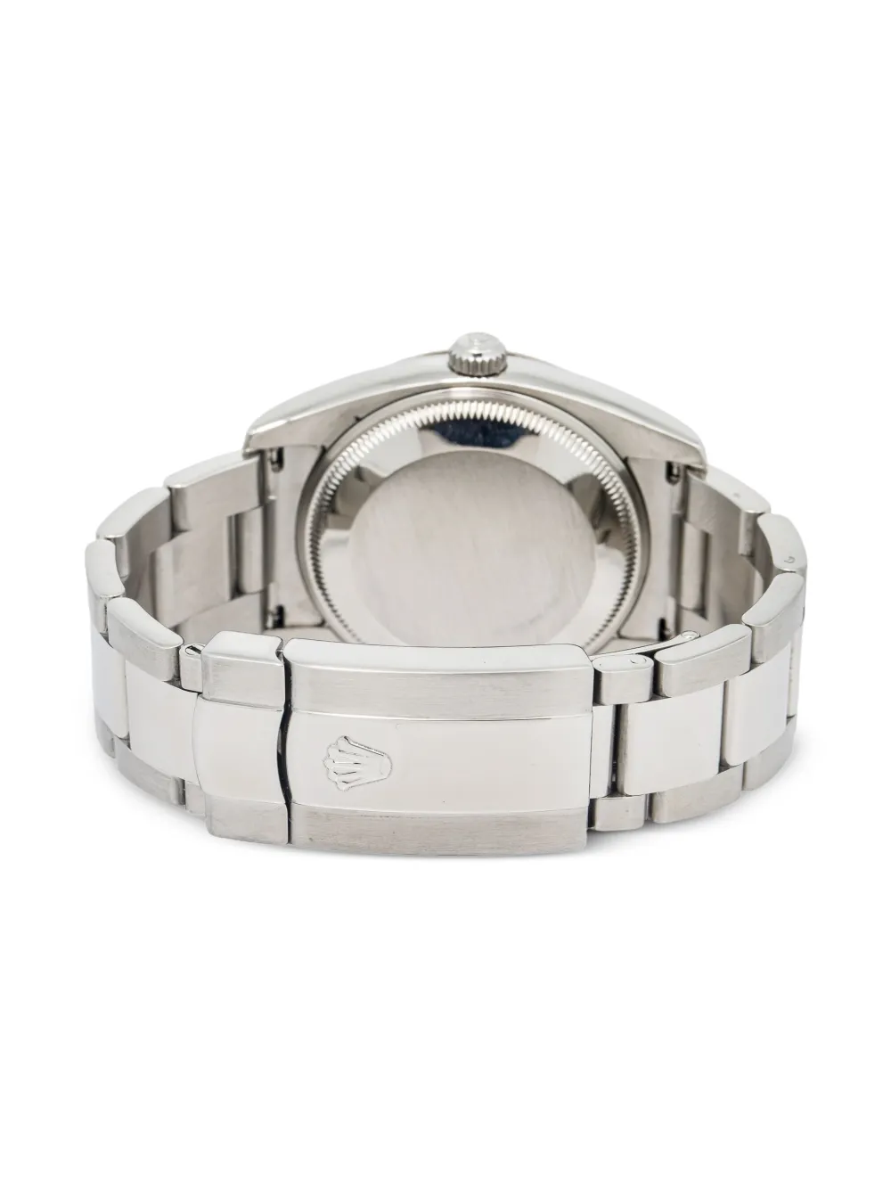 Pre-owned Rolex Oyster Perpetual Date 34mm In Black
