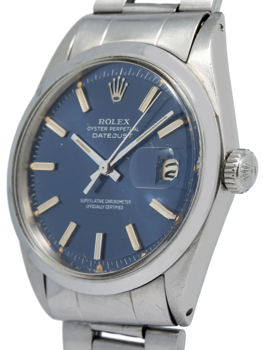 Rolex Pre-owned Datejust horloge - Blauw