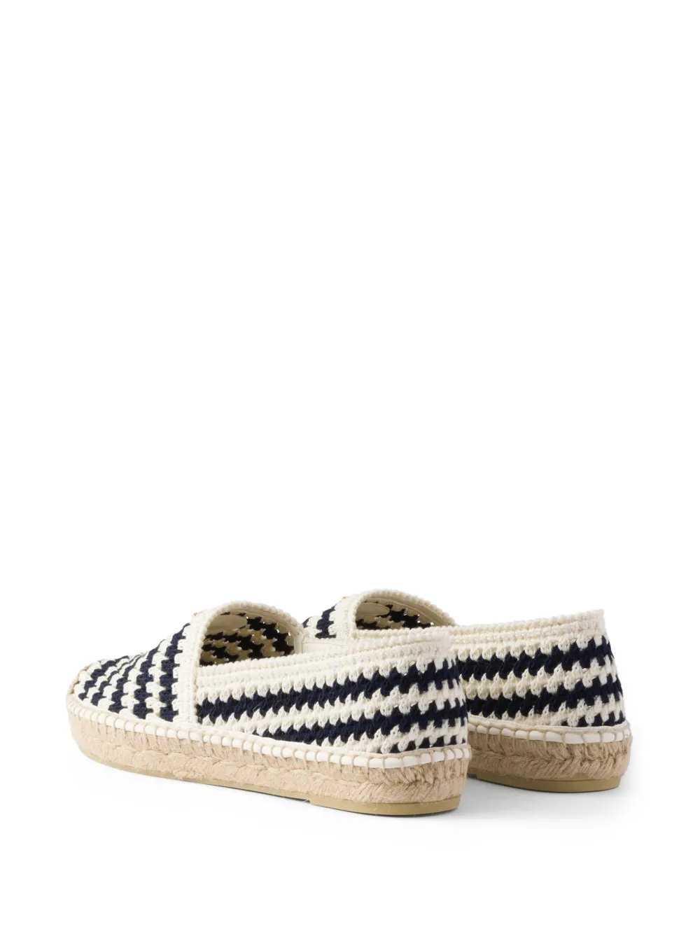 Prada crochet espadrilles Blue