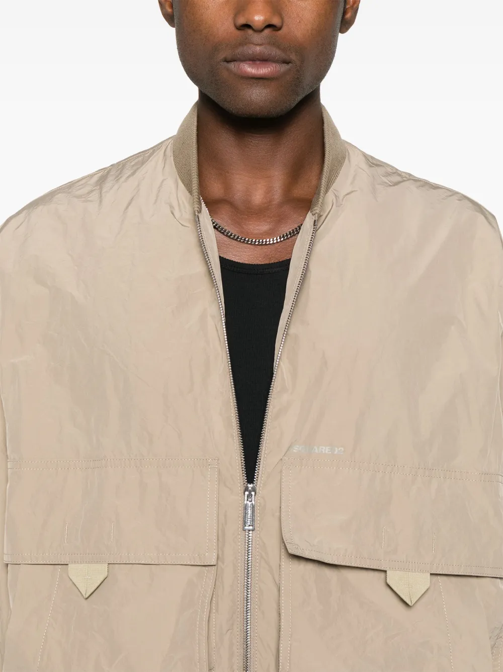 DSQUARED2 SHELL BOMBER JACKET