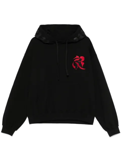 KUSIKOHC logo-embroidered hoodie