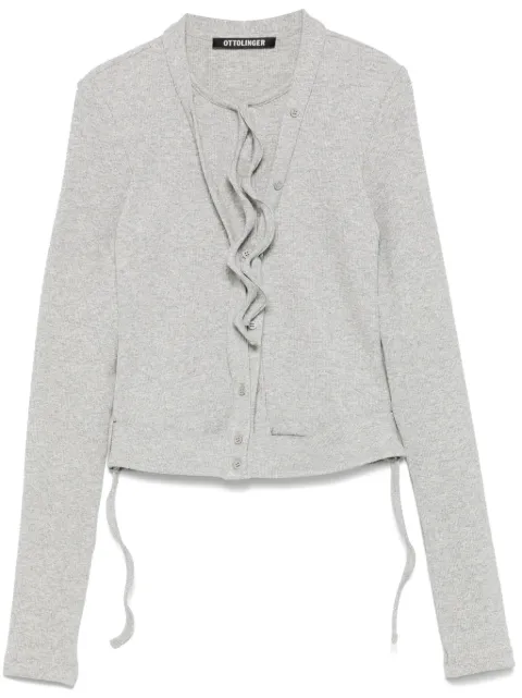 Ottolinger double-closure cardigan