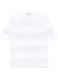 Coperni crystal-embellished polo shirt - White