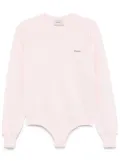 Coperni crew-neck bodysuit - Pink