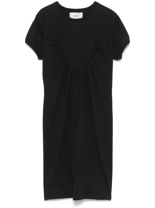 【関税&送料込】Coperni Black Mini Dress With Heart Coperni Black mini dress with heart | TheDoubleF