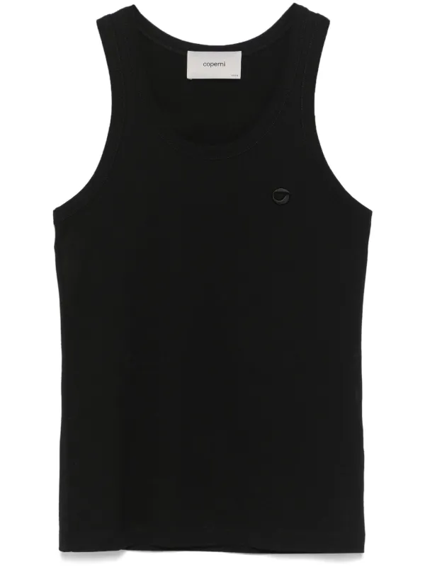 Coperni Logo Tank Top in Black