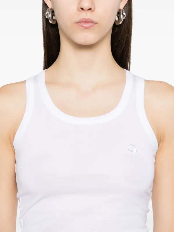 新品✨️ coperni basic logo tanktop ロゴ タンクトップ Coperni ロゴ タンクトップ | ホワイト | FARFETCH JP