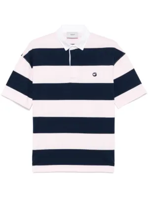 関税送料込【COPERNI】コペルニ ロゴ刺繍 ストライプ ポロシャツ Coperni Polo Shirts for Men - FARFETCH