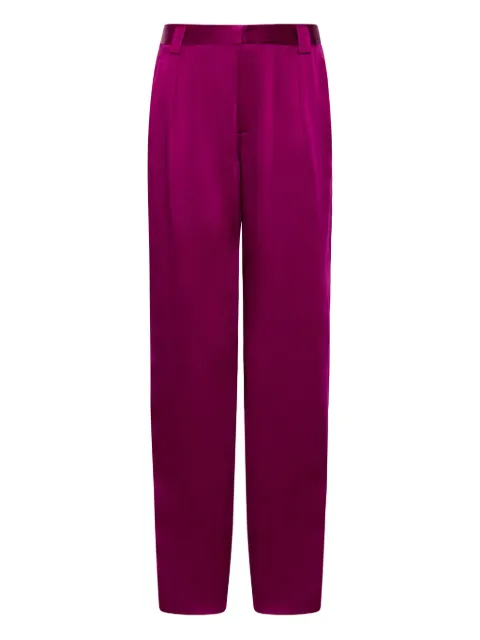 LAPOINTE pantalones de satén