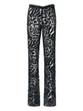 LAPOINTE sheer trousers - Black